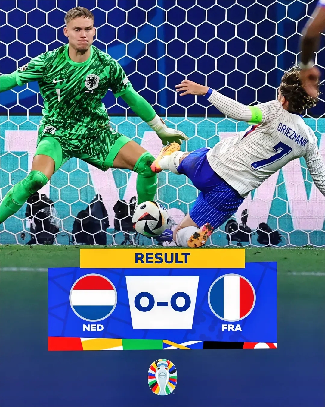 欧洲杯-格里兹曼破门法国1-0德国开门红