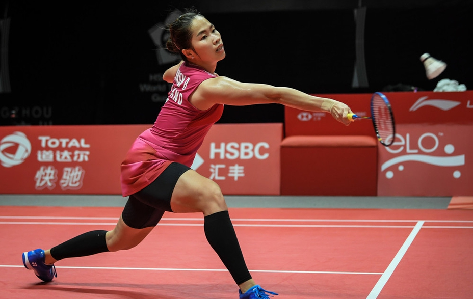 韩国羽毛球队绝地反击日本羽毛球队，辛杜爆发神勇