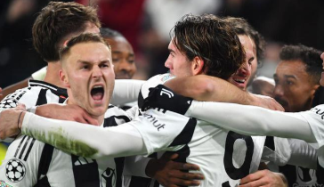 尤文图斯防守稳固，豪取欧冠胜利！